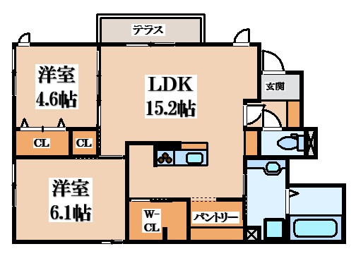 【間取り】 | ハークセゾン