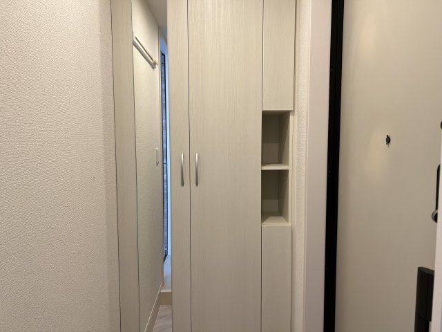 エクセリア西小岩の玄関
