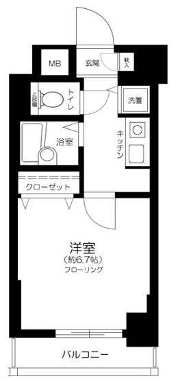 【間取り】 | メインステージ日本橋人形町