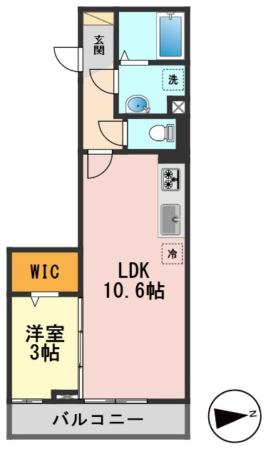 エクセリア西小岩の間取り