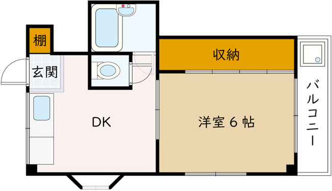 【間取り】 | 第二岡崎マンション