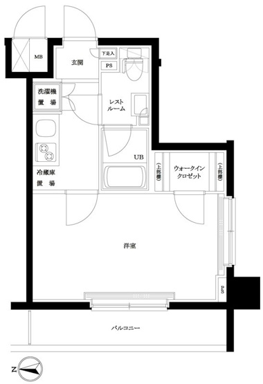 【間取り】 | ルーブル上高井戸弐番館