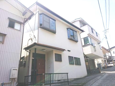 鎌田中古住宅の外観|外観は落ち着いています