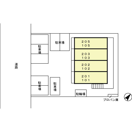 セジュールベガ　　刈谷市近郊の賃貸はクラスホーム刈谷店の駐車場