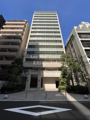 【外観】 | Dimus北浜 | 緑溢れる！スタイリッシュな外観のマンションです♪