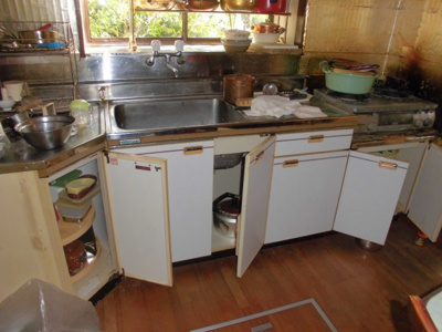 【キッチン】 | 大館市川口字洞バミ・中古住宅