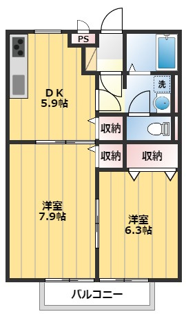 コンフォートフォレストの間取り