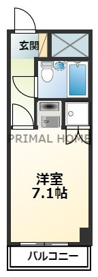【間取り】 | ホーユウコンフォルト神奈川新町
