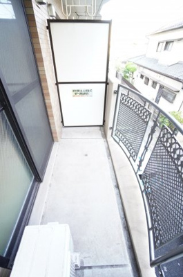 【バルコニー】 | グランメゾン椿森 | ※同物件・反転タイプの写真です。