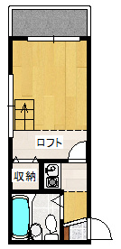 【間取り】 | レオパレス久里浜