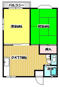 【間取り】 | ヴィラ森崎