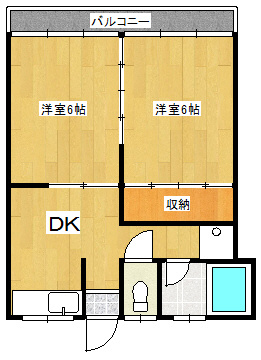 【間取り】 | サンアパートメント