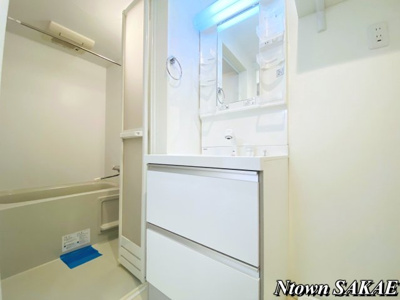 【洗面所】 | ハーモニーテラス大久手町 | ゆったりとスペースのある洗面所