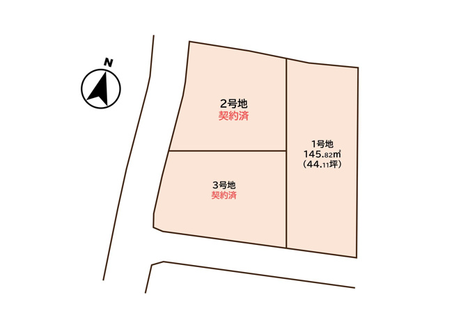 【区画図】 | 高知市中秦泉寺