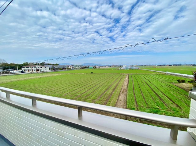久留米市三潴町玉満の新築一戸建の展望