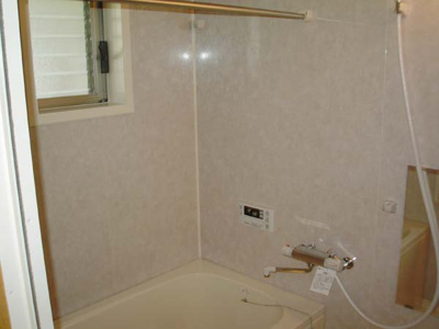 【洗面所】 | ドミール内浜 | 脱衣スペースもあります