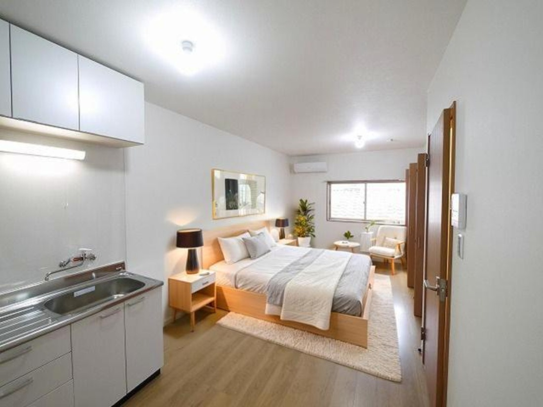 リュミエール・ベルの居間・リビング|CGで家具等を配置したもので家具等は含まれません