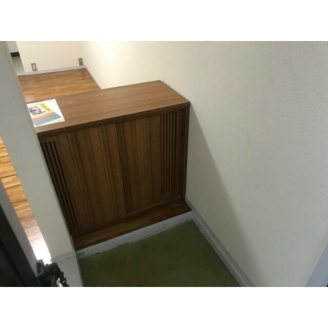 木村コーポの玄関