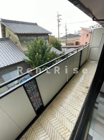 サンハイムスギモトのバルコニー