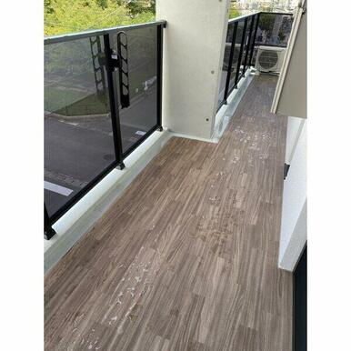 ヒルクレスト菊陽グランデのバルコニー