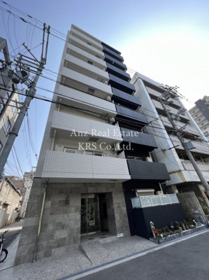 【外観】 | ゼンショウ天神 | 白と黒のコントラストがオシャレな外観のマンションです☆★