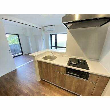 菊池郡菊陽町大字津久礼の賃貸マンションのキッチン