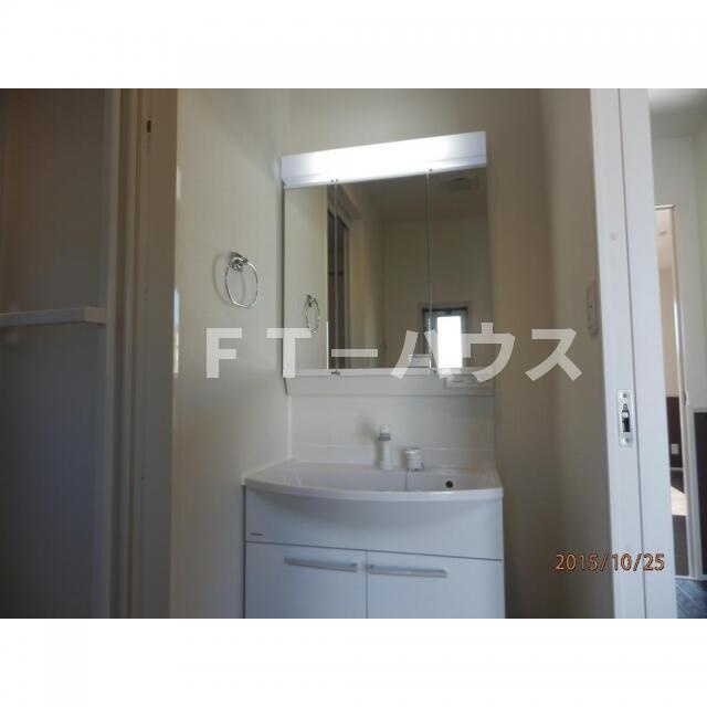 千種町戸建貸家の洗面所|写真はＣ棟になります