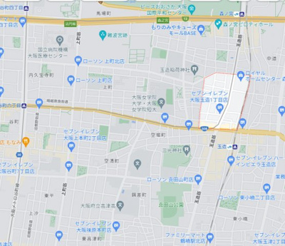 【地図】 | ウエンズ玉造フロント