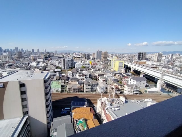 コスモ新森ガーデンフォルムの展望|バルコニーからの展望です。