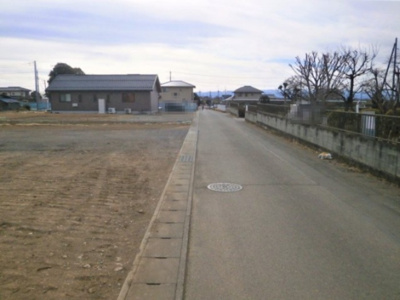 【前面道路含む現地写真】 | 太田市古戸町 400万 土地