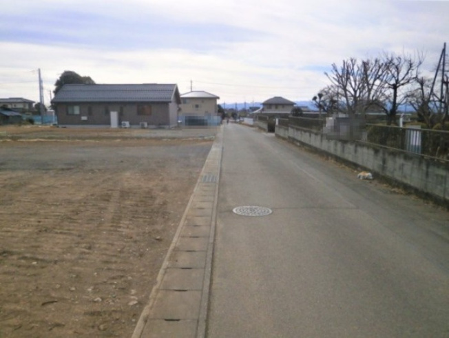 【前面道路含む現地写真】 | 太田市古戸町 400万 土地