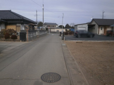 【前面道路含む現地写真】 | 太田市古戸町 400万 土地