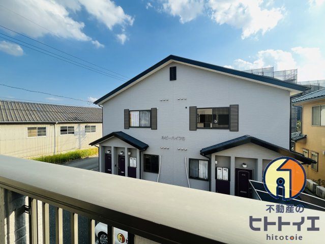 ルビーハイツの展望|目の前に高い建物がないため陽もしっかり入ってきます♪