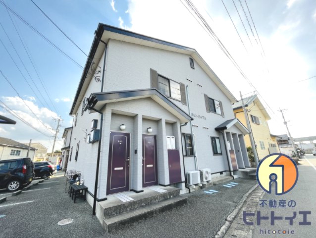 ルビーハイツの外観|落ち着いた雰囲気の外観です♪