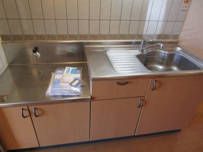 【キッチン】 | アミティエ | きれいなキッチンです