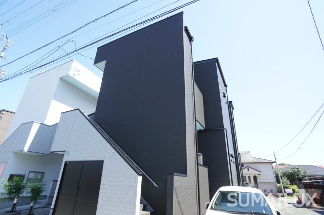 熊本市中央区坪井５丁目のアパートの外観