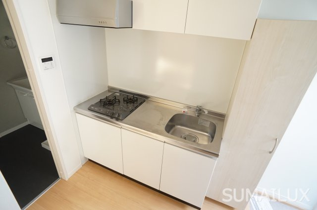 熊本市中央区坪井５丁目のアパートのキッチン