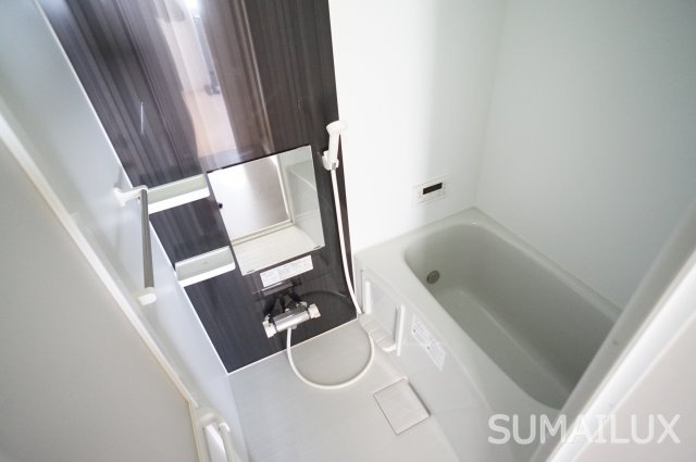 熊本市中央区坪井５丁目のアパートの浴室