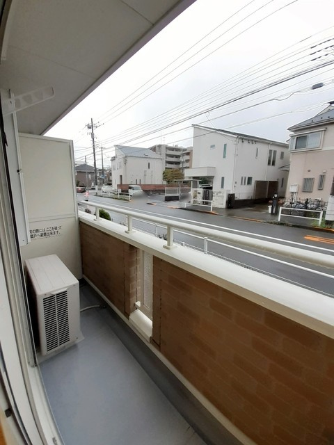 レ・スリジエールのバルコニー