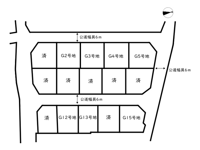 【区画図】 | 揖保郡太子町太田／全15区画
