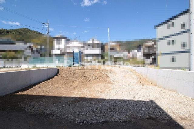 高知市中秦泉寺-建築条件付き-売土地の外観|1号地　2022.10月下旬：現況