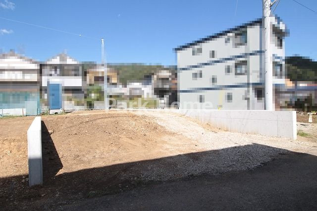 高知市中秦泉寺-建築条件付き-売土地の外観|1号地　2022.10月下旬：現況