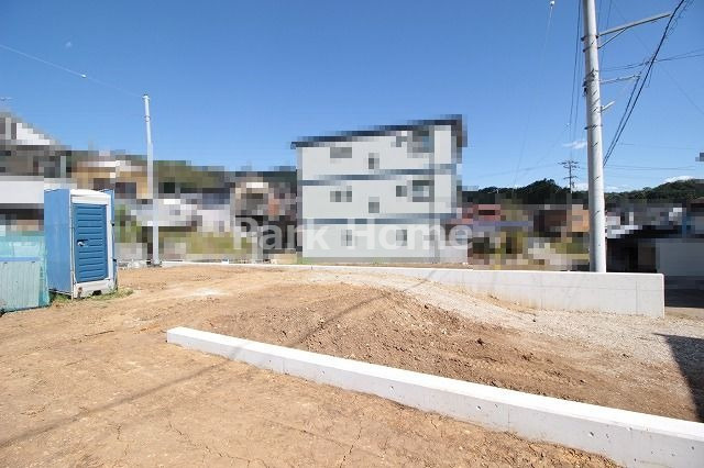 高知市中秦泉寺-建築条件付き-売土地の外観|1号地　2022.10月下旬：現況
