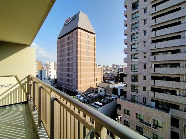 ルモン新深江の展望|バルコニーからの展望です。