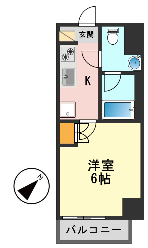 メインステージ新小岩の間取り