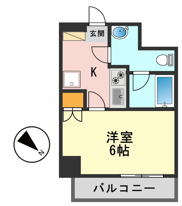 メインステージ新小岩の間取り