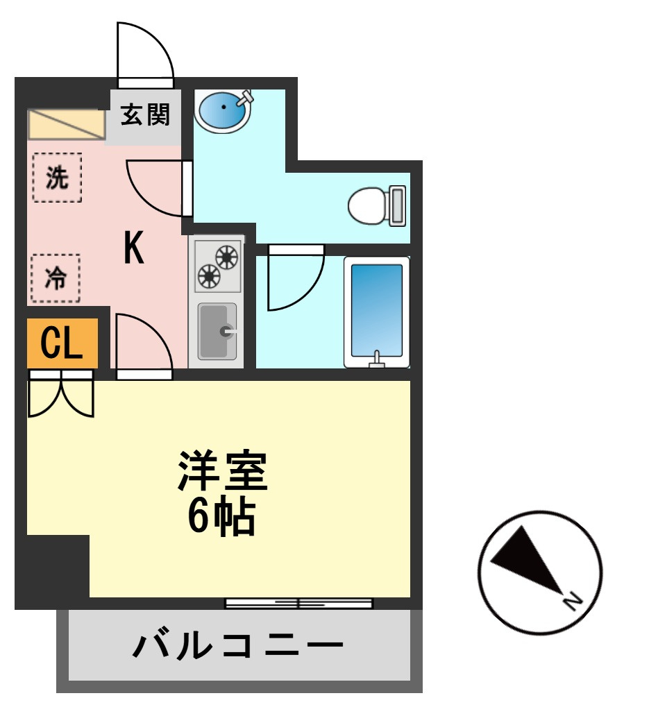 メインステージ新小岩の間取り