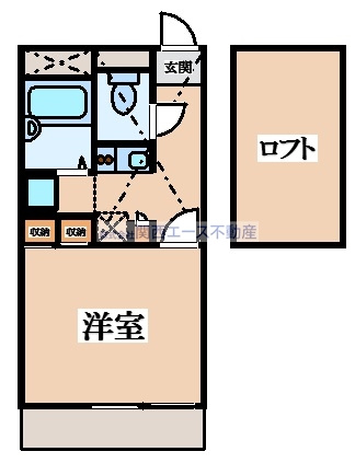 【間取り】 | レオパレスＱ