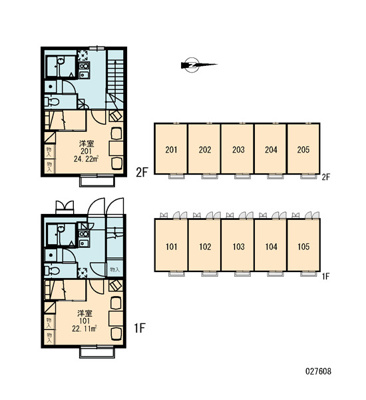 【区画図】 | ヴィラ中村公園
