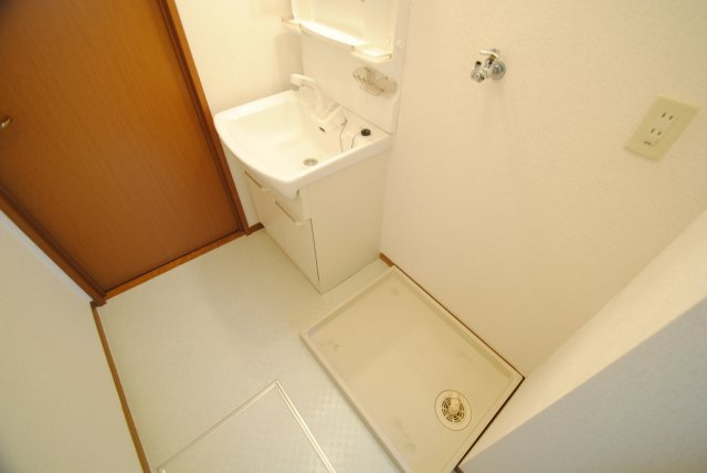 ハレアカラＡ棟の洗面所